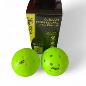 PicklePro Outdoor Professional Pickleballs - 2 Pack